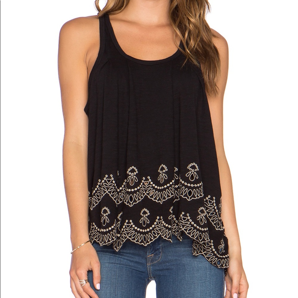 Free People “Toosaloosa Slub Attina” Tank
